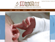 Tablet Screenshot of ihssca.net